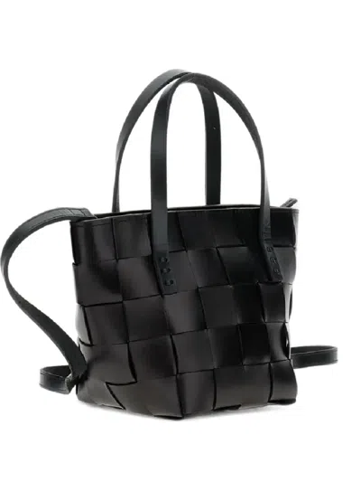 Dragon Diffusion Mini Japan Handwoven Tote Bag In Black