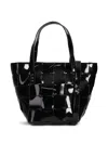 Dragon Diffusion Japan Mini Shoulder Bag In Black Leather In Black