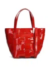 Dragon Diffusion Mini Japan Woven Shoulder Bag In Red