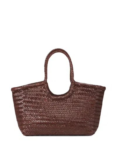Dragon Diffusion Mini Leather Bag For Women In Brown