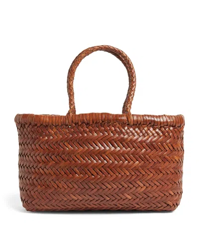 DRAGON DIFFUSION DRAGON DIFFUSION MINI LEATHER FLAT GORA TOTE BAG