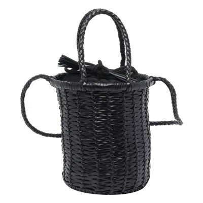 Dragon Diffusion Mini Lina Bucket Bag In Black