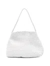 Dragon Diffusion Mini Santa Maria S. Croce Tote Bag In White