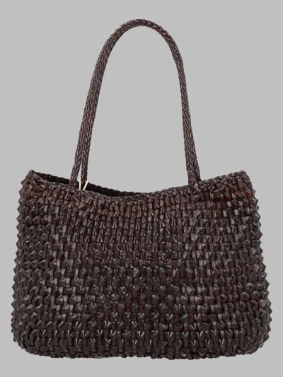 Dragon Diffusion Mini Shoulder Bag In Dark Brown
