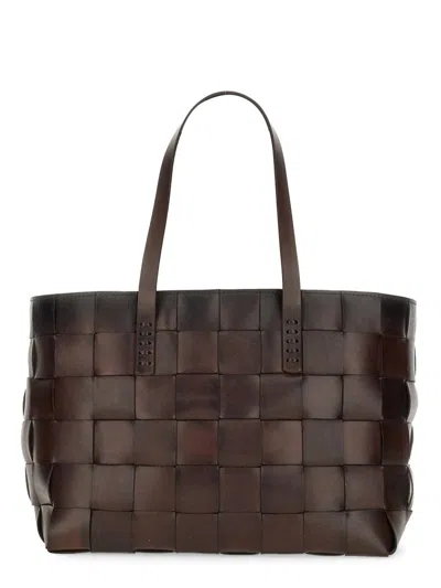 Dragon Diffusion Mini Tote Handbag In Brown
