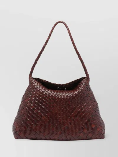 Dragon Diffusion Mini Woven Slouchy Single Handle Bag