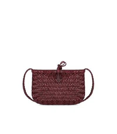 Dragon Diffusion Minsu Burgundy Crossbody Bag In Red