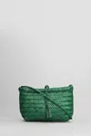 Dragon Diffusion Minsu Mini Basket Hand Bag In Green Leather In Green