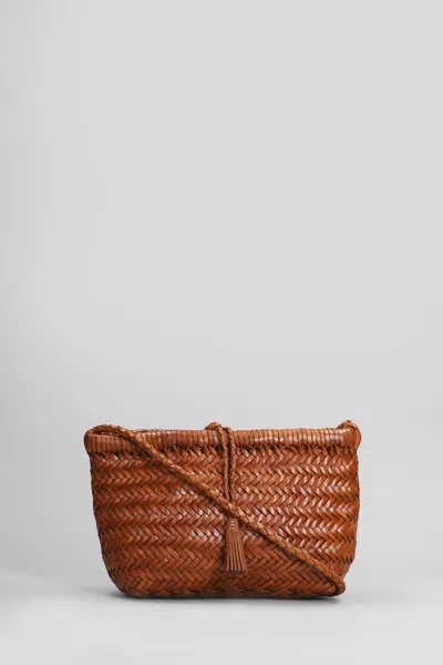 Dragon Diffusion Mini Minsu Leather Shoulder Bag In Leather Color