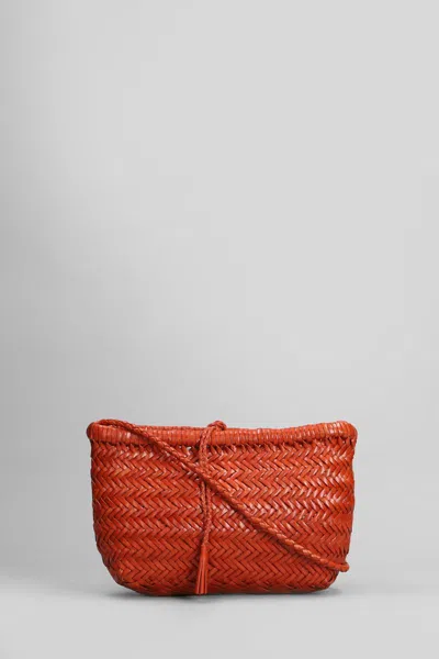 Dragon Diffusion Minsu Mini Basket Hand Bag In Orange