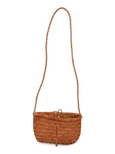 Dragon Diffusion Minsu Mini Basket Shoulder Bag In Brown