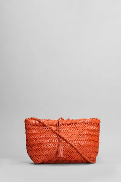 Dragon Diffusion Minsu Shoulder Bag In Orange Leather