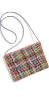 Dragon Diffusion Multi Flower Pochette With Strap Multi In Multi