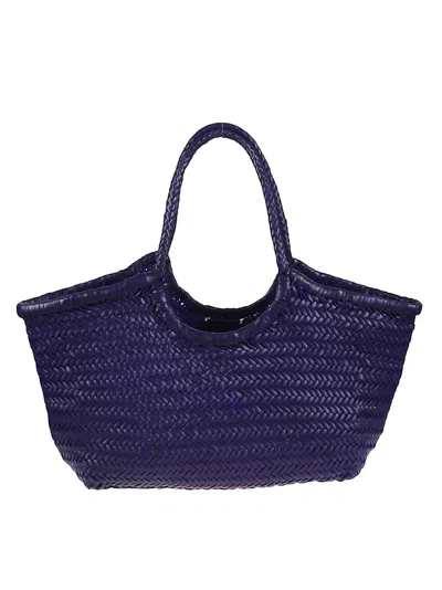 Dragon Diffusion Nantucket Basket Big 3x Jump Design Basket 51x25x15 Cm In Deep Purple