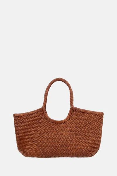 Dragon Diffusion Nantucket Basket Big Bag In Brown