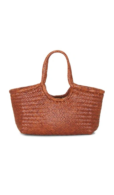 Dragon Diffusion Nantucket Basket Big Bag In Tan