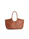 Dragon Diffusion 'nantucket Basket' Big 'tan' Bag In Brown