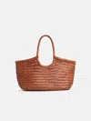 Dragon Diffusion 'nantucket Basket' Big 'tan' Bag In Brown