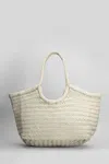 Dragon Diffusion Large Nantucket Interwoven Tote Bag In Beige