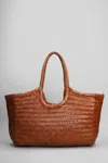 Dragon Diffusion Nantucket Basket Big Tote In Leather Color Leather In Brown