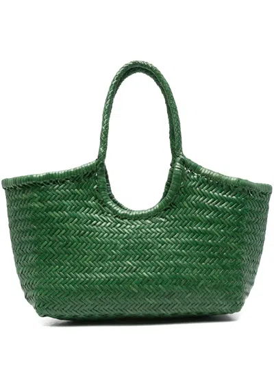 Dragon Diffusion Nantucket Basket Tote Bag In 绿色