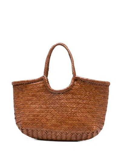 Dragon Diffusion Nantucket Big Basket Bag In Brown