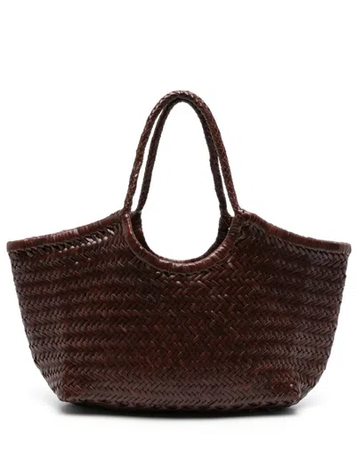 Dragon Diffusion Nantucket Big Basket Bag In Brown