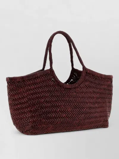 Dragon Diffusion Nantucket Big Leather Beach Bag