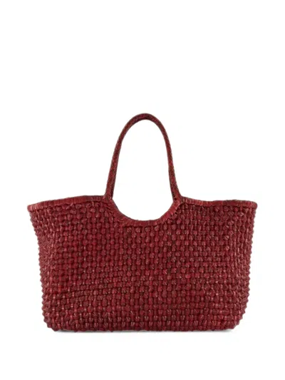 Dragon Diffusion Nantucket Cactus Bordo Tote Bag In Red