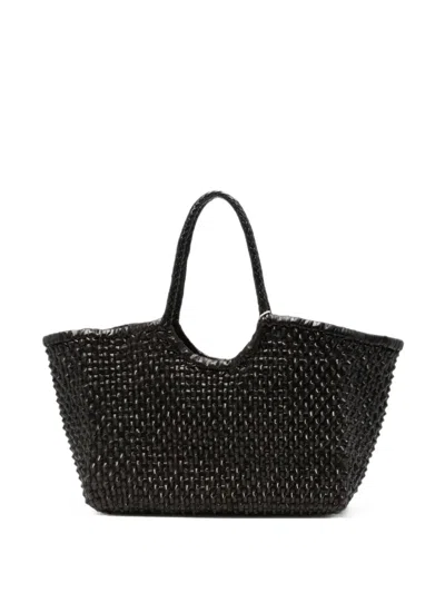 Dragon Diffusion Nantucket Cactus Woven Tote Bag In Gray