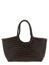 Dragon Diffusion Nantucket Large Woven Shoulder Bag In Brown