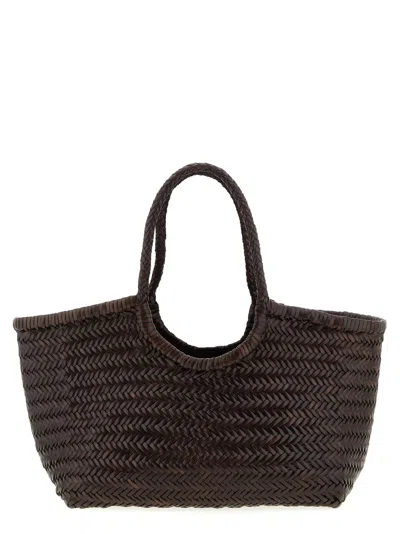 Dragon Diffusion Nantucket Large Shoulder Bag In Brown