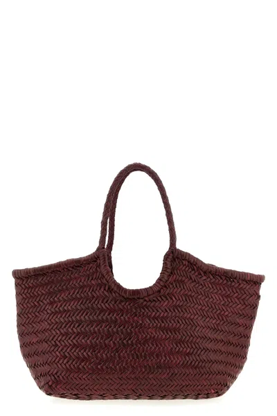 Dragon Diffusion 'nantucket' Large Shoulder Bag In Burgundy