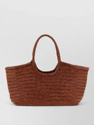 Dragon Diffusion Nantucket Large Tote Bag Top Handles Woven