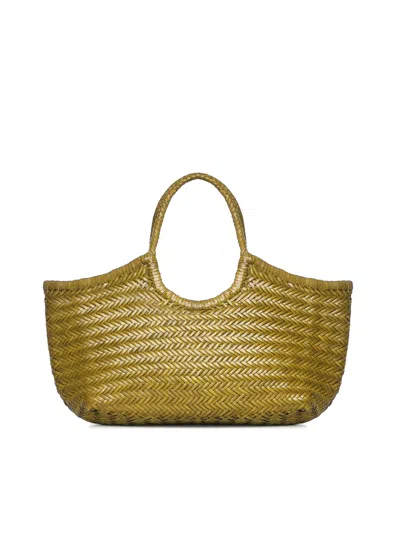 Dragon Diffusion Nantucket Leather Bag In Green
