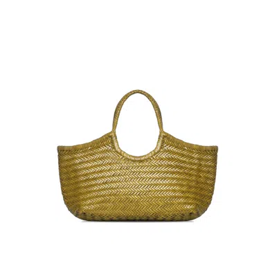 Dragon Diffusion Nantucket Leather Bag In Green