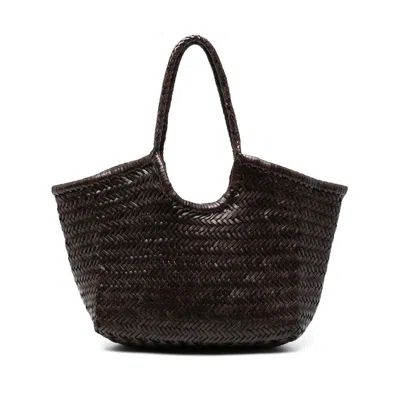 Dragon Diffusion Nantucket Leather Tote Bag In Brown