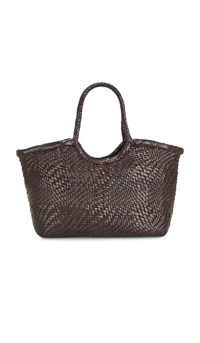 Dragon Diffusion Nantucket Optical Shoulder Bag In Dark Brown
