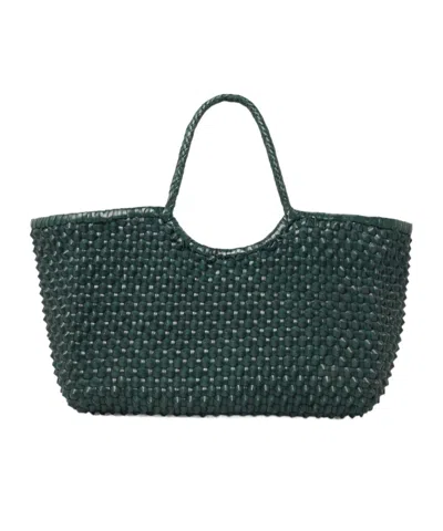 Dragon Diffusion Nantucket Woven Tote Bag In Green