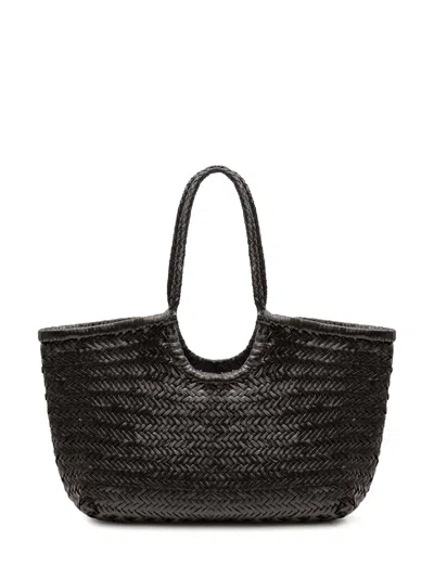 Dragon Diffusion Nanutket Basket Mini Shoulder Bag In Black