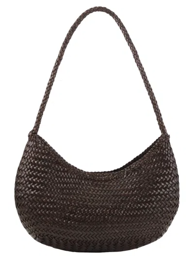 DRAGON DIFFUSION NOVA LUNA - WOVEN LEATHER BAG