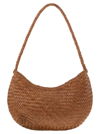 DRAGON DIFFUSION NOVA LUNA - WOVEN LEATHER BAG