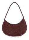 Dragon Diffusion Nova Luna 3mm Mini Moon Shape Hobo 27x14x4cm In Red