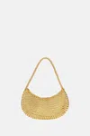 Dragon Diffusion Nova Luna Woven Tote Bag In Gold