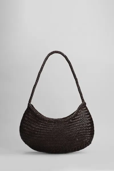 Dragon Diffusion Nova Luna Hand Bag In Brown Leather