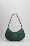 Dragon Diffusion Nova Luna Hand Bag In Green Leather In Green