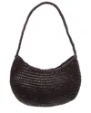 Dragon Diffusion Nova Luna Leather Shoulder Bag In Brown