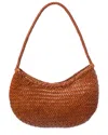 Dragon Diffusion Nova Luna Leather Shoulder Bag In Brown