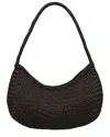 Dragon Diffusion Nova Luna Leather Shoulder Bag In Brown