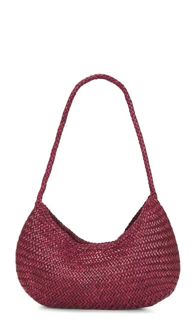 Dragon Diffusion Nova Luna Shoulder Bag In Bordo